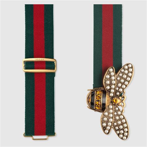 gucci honey bee belt|gucci bee belt women's.